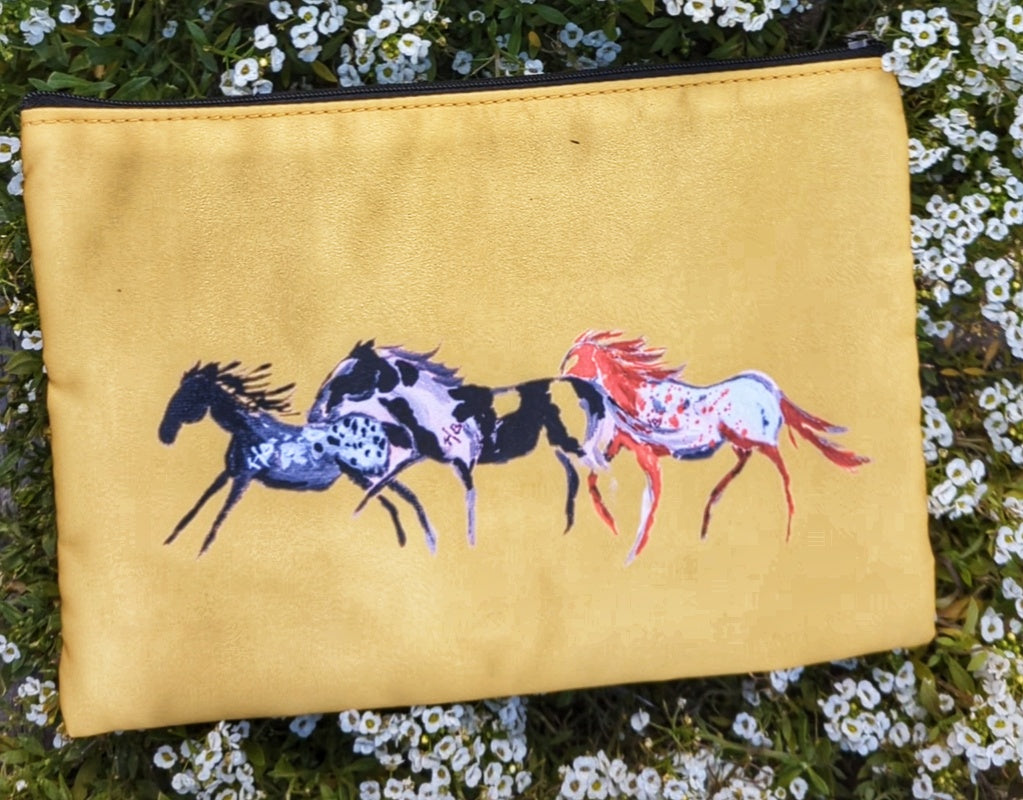 Pre-Order Teepee Creepin' War Ponies Bag (Buckskin Yellow)