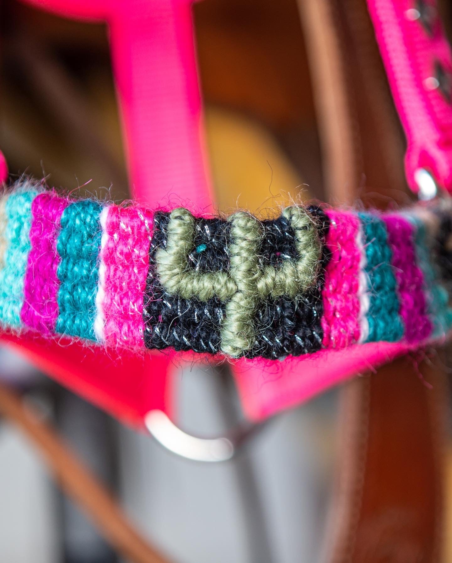 Pink Bling Cactus Halter